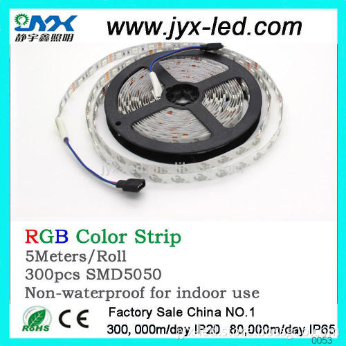 Complete In Specifications Led Strip Dimmer smd 5050 60leds/m full color12v 14.4w outdoor led plant grow light strip